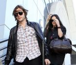 Ashton Kutcher et Demi Moore à New York, le 15 avril 2011.