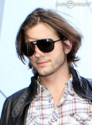 Ashton Kutcher et Demi Moore à New York, le 15 avril 2011.