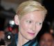 Tilda Swinton à l'occasion de la présentation officielle de We need to talk about Kevin , dans le cadre du 64e Festival de Cannes, le 13 mai 2011.