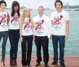 Naomi Campbell et Franca Sozzani à Cannes, le 15 mai, pour la promotion de leur collecte de fonds Fashion for relief en faveur du Japon.