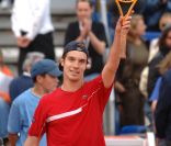 6 ans après l'avoir battu pour la première et unique fois (en avril 2005 à Monte-Carlo, photo), Richard Gasquet dominait Roger Federer au Masters de Rome, le 12 mai 2011. Une performance qui lui a valu un coup de fil du président Nicolas Sarkozy en personne !
