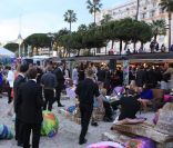 Ouverture de la boutique Roberto Cavalli à Cannes, le 18 mai 2011.