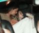 Tom Cruise a passé une délicieuse soirée avec les deux femmes de sa vie, Kate et Suri. Miami, 16 mai 2011