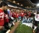 L'Equipe de Lille est sacrée championne de France 2010-2011, à l'issue match PSG-Lille, dans le cadre de la 37e journée de Ligue 1 au Parc des Princes (Paris), samedi 21 mai 2011.