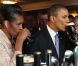 Barack et Michelle Obama dégustent une Guinness dans un pub de Moneygall, village de ses ancêtres, le 23 mai 2011.