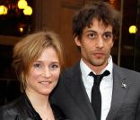 Natacha Régnier et Guillaume Bounaud à l\'occasion de la soirée de gala donnée pour les 50 ans d\'Amnesty International, au Théâtre du Châtelet, le 27 mai 2011.