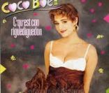 Daniela Lumbroso en Coco Boer sur la pochette de  C'qu'est con riguedidon  en 1988.