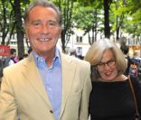 William Leymergie et sa femme Marilyn lors du 5e gala de la Fondation Culture et Diversité au Théâtre du Rond-Point le 30 mai 2011 à Paris