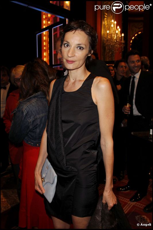 Jeanne Balibar lors du dîner d'ouverture du 36e Festival du film américain de Deauville 2010 en septembre 2010 