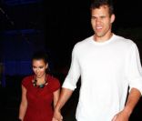 Kim Kardashian et son fiancé Kris Humphries  