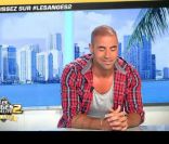 Sofiane sur le plateau des Anges de la télé réalité, le 2 juin 2011, sur NRJ12