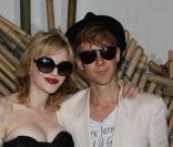 Courtney Love et Jefferson Winston Hack au cocktail Hogan And Big Bambu, à Venise, le 2 juin 2011. 