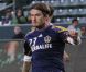David Beckham joue avec les Galaxy contre D.C. United, à Los Angeles, le 3 juin 2011.