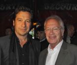 Laurent Gerra et Bernard Murat lors de la soirée La Charcuterie fait son cirque au Cirque Diana Moreno à Paris dans le cadre de la semaine de la charcuterie artisanale du 4 au 12 juin 2011