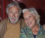 Pierre Richard et Bernadette Lafont lors de la soirée La Charcuterie fait son cirque au Cirque Diana Moreno à Paris dans le cadre de la semaine de la charcuterie artisanale du 4 au 12 juin 2011