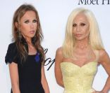 Allegra Versace et sa maman Donatella le 19 mai 2011. 