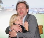 Isabelle Nanty et Jean-Paul Rouve le 9 juin 2011 au Cinéma Marignan, sur les Champs Elysées, à Paris, pour l'avant-première des Tuche