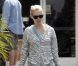 January Jones fait les courses le 21 avril à Los Angeles