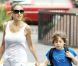 Sarah Jessica Parker amène son fils James à l'école à NEw York le 10 juin 2011
