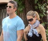 Sarah Jessica Parker rentre chez elle à West Village à New York le 10 juin 2011 après avoir rendu visite à un ami <br />