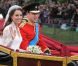 Kate Middleton et le prince William le jour de leur mariage, le 29 avril 2011, à Londres.