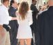 Jennifer Lopez brille par sa beauté et ses looks toujours sexy ! Après la pose devant ses fans, la star va se préparer pour un concert le soir même à la Salle Pleyel dans le cadre du NRJ Music Tour. Paris, le 15 juin 2011