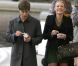 Blake Lively sur le tournage de la série Gossip Girl, à New York, en octobre 2009.