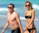 Bastian Schweinsteiger et Sarah Brandner en vacances à South Beach, à Miami, le 6 juin 2011.