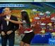 Tom Hanks présentant la météo dans l'émission Despierta America sur la chaîne Univison, le 21 juin 2011.
