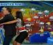Tom Hanks présentant la météo dans l'émission Despierta America sur la chaîne Univison, le 21 juin 2011.