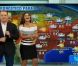 Tom Hanks présentant la météo dans l'émission Despierta America sur la chaîne Univison, le 21 juin 2011.