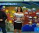 Tom Hanks présentant la météo dans l'émission Despierta America sur la chaîne Univison, le 21 juin 2011.