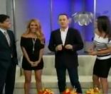 Tom Hanks lors de l'émission  Despierta America  sur la chaîne Univison, le 21 juin 2011.
