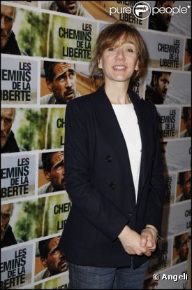 Virginie Lemoine en décembre 2010 à Paris