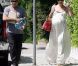 Selma Blair affiche son ventre plus qu'arrondi... A quand l'accouchement ? Los Angeles, le 23 juin 2011