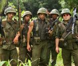Jay Baruchel, Ben Stiller, Robert Downey Jr. et Jack Black dans  Tonnerre sous les Tropiques , diffusé le vendredi 24 juin 2011 à 20h40 sur TPS Star.