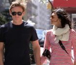 Daniel Craig et Satsuki Mitchell, à New York, en avril 2010.