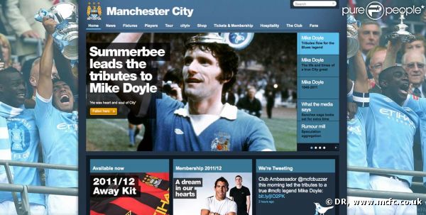 Mike Doyle, légende de Manchester City, est mort le 27 juin 2011 à l'âge de 64 ans.