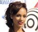 Alicia Keys sur le tapis rouge des BET Awards, à Los Angeles, le 26 juin 2011.