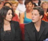 Davy Sardou et son épouse Noémie Elbaz en septembre 2010. 