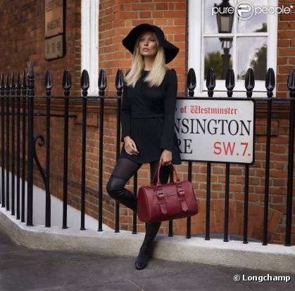 Kate Moss pour Longchamp