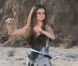 Selena Gomez, sur le tournage de son clip I love you like a love song, en mai 2011.