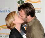 Patrica Arquette et Thomas Jane, à Los Angeles, le 29 septembre 2009. 