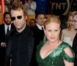 Patrica Arquette et Thomas Jane, à Los Angeles, le 23 janvier 2010.