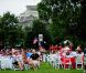Maison Blanche le 4 juillet 2011 pour les célébrations de la fête nationale autour de la famille Obama