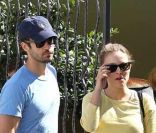 Natalie Portman et Benjamin Millepied à Los Angeles en février 2011 