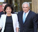 Dominique Strauss-Kahn et Anne Sinclair à l'audience du 1er juillet à New York qui s'est soldée par sa libération sur parole.