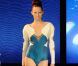 Les mannequins sexy en sous-vêtements ont réchauffé l'atmosphère lors de l'ouverture du Salon Mode City le 9 juillet à Paris. 