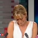Audrey Crespo-Mara ne peut retenir ses larmes pour sa dernière matinale