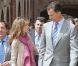 Letizia d'espagne et Felipe visitent les trésors du Montserrat, massif montagneux situé à quelques kilomètres de Barcelone, en Espagne. Le 14 juillet 2011.